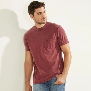 Guess T-shirt front pocket sz M